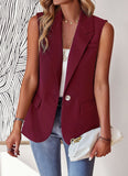 Dili Suit Jacket Woman 2025 Spring And Summer Loose Temperament Commute Sleeveless Suit Vest