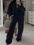Dili Elegant Wind Coat Long Pants Two Sets Of Women's Clothing 2025 Autumn And Winter