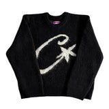 New Long-Sleeved Sweater Street Fashion With Loose-Fitting Knitted Shirts In A Hundred Hooded 68HZ