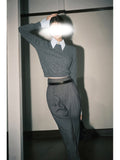 Fake Two Intellectual Style Sweaters Can Be Unpacked And Bumped Knitted Shirts In The Spring New Top