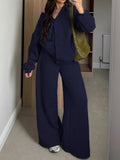 Dili Vacation With Long-Sleeved Coat Trousers Two Sets Of Women's Clothing 2025 Autumn And Winter