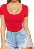 2025 Women's Low Round Collar Long Sleeve Sextender T-Shirt T-Shirt