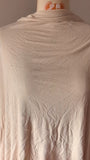 Hottie Solid Color Boat Collar Horn Sleeve T-Shirt Girl 2025 Autumn Dress Folds Thin Tops Long Sleeve