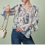 French Splicing Two Sets Of Temperament Waist Hanging Neck Dress Female Design Thin Suit Southeast Asia