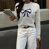 Dili Casual Vacation Wool Woven Short-Sleeved Pure Color Sweater Women's Clothing 2025 Autumn And Winter