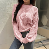 Dili Casual Simple Style Long Sleeves And Bottom Sweaters Women's Clothing 2025 Autumn And Winter