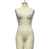 New Female Decoration Body Slim Sling Lace Perspective Sexy Top Pure Sweet And Spicy Vest