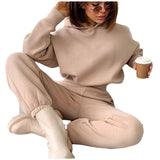 2025 Women's Autumn And Winter New Hoodie Casual Sports Set 68HZ