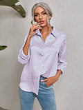 Women's Clothing 2025 Spring And Autumn New Long-Sleeved Clip Elegant Verteve