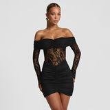 New Fashion Sexy Braided And Sleeve Lace In Autumn 2025