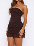 Duddy Y2K Hottie Bra Cake Skirt Skirt Dress Dress Women's Dress 2026 Summer