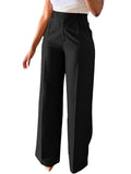 New Commuting High-Waisted Straight Trousers Straight Trousers Casual Suit Long Trousers Female