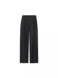 Explosion Commuting Style Solid Color Simple Hanging Design Straight Trousers Plain Trousers Trousers Women