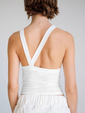 2025 Summer New Y2K Hottie Bare Sleeveless Vest Thread Inside The Inside Wear Bm Top