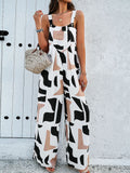 Dili Holiday Printing Slings With Broad Legs Long Pants Trousers Women's Clothing 2025 Autumn And Winter