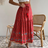 Independent Research And Development Design Of Large Skirts 2025 Summer Leisure Holiday Skirt
