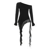 In The Autumn Of 2025, The New Women's Clothing Solid-Colored Slimming Street Fashion Collared Long-Sleeved Top Woman 68HZ