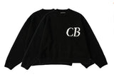 Trendy Cole Buxton Solid Color Round-Neck Sweater Men And Women CB Logo Knitted Jersey 68HZ