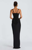 2026 Spring New Solid Color Sexy Fashion Sleeveless Folding Square Collared Hip Dress