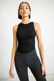 2025 Summer New Y2K Hottie Bare Sleeveless Vest Thread Inside The Inside Wear Bm Top
