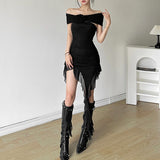 2025 Spring New Women's Clothing Pure Color Repair Height Waist Fashion Collar Tsets Dress Women 68HZ