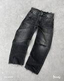 Tide-Brand Hole Embroidered Jeans Men's High Street Design Trousers Loose Trousers 68HZ