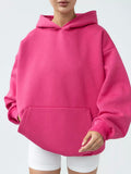 2025 New Women's Long-Sleeved Hooded Hoodie Cover Loose Casual Top Women 68HZ
