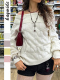Dili Simple Fashion Long-Sleeved Sweater Wool Women's Clothing 2025 Autumn And Winter
