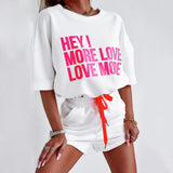 2025 Spring/Summer Fashion Sport Two-Sleeve Shorts Set Of Shorts 68HZ