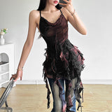 2025 Summer New Women's Pure Color Repair Height Waist Fashion Slings Sexy Bare Back Dress 68HZ