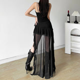 2025 Spring New Women's Pure Color Repair Height Waist Fashion Tie Tie Dress Women 68HZ